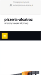 Mobile Screenshot of pizzeria-alcatraz.pl