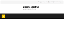 Tablet Screenshot of pizzeria-alcatraz.pl